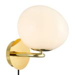 DFTP by Nordlux Shapes Wandleuchte Metall und Glas Kupfer | Geeignet für E14