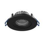 Noxion LED-Spot Ares Schwenkbar Schwarz 6W 540lm 927-940 3CCT | Ausschnitt 68mm