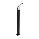 Eglo Sockellampe Fiumicino Außenbeleuchtung Aluminium Schwarz 11.5W 1200lm - 830 Warmweiß