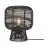 Good&Mojo Tischlampe Tanami Rattan Schwarz | Geeignet für 1x E27 