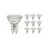 Mehrfachpackung 10x Noxion LED-Spot GU10 PAR16 5.5W 560lm 36D - 830 Warmweiß | Ersatz für 80W