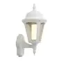 Ansell LED Wandleuchte Latina Laterne Weiß - Geeignet für E27 Bis Zu 42W | IP65