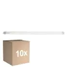 Mehrfachpackung 10x Sylvania ToLEDo Superia T8 LED Röhre T8 (EM/Mains) Ultra Efficiency 16.8W 3100lm - 840 Kaltweiß | 120cm - Ersatz Für 36W